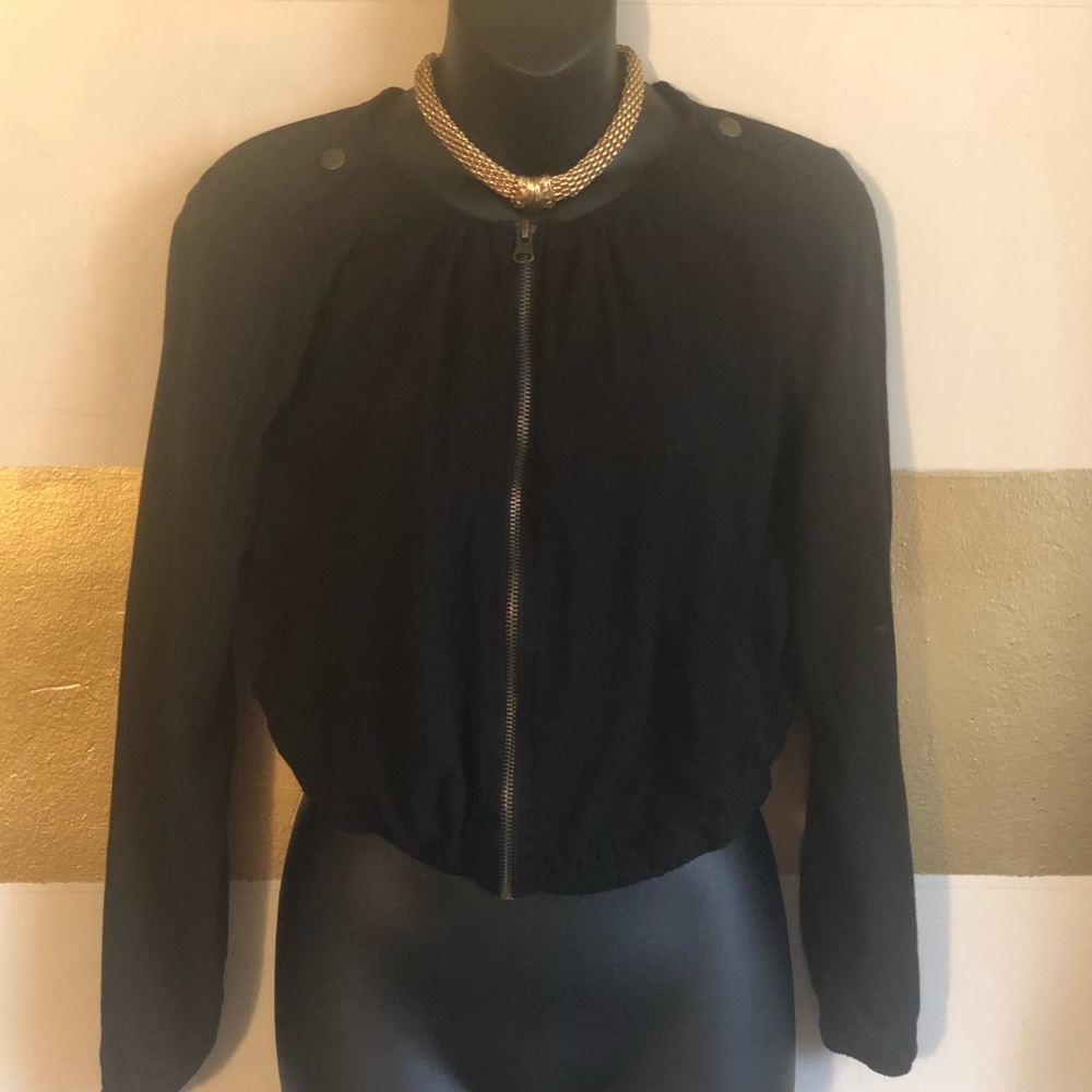 Urban Outfitters black light weight jacket.